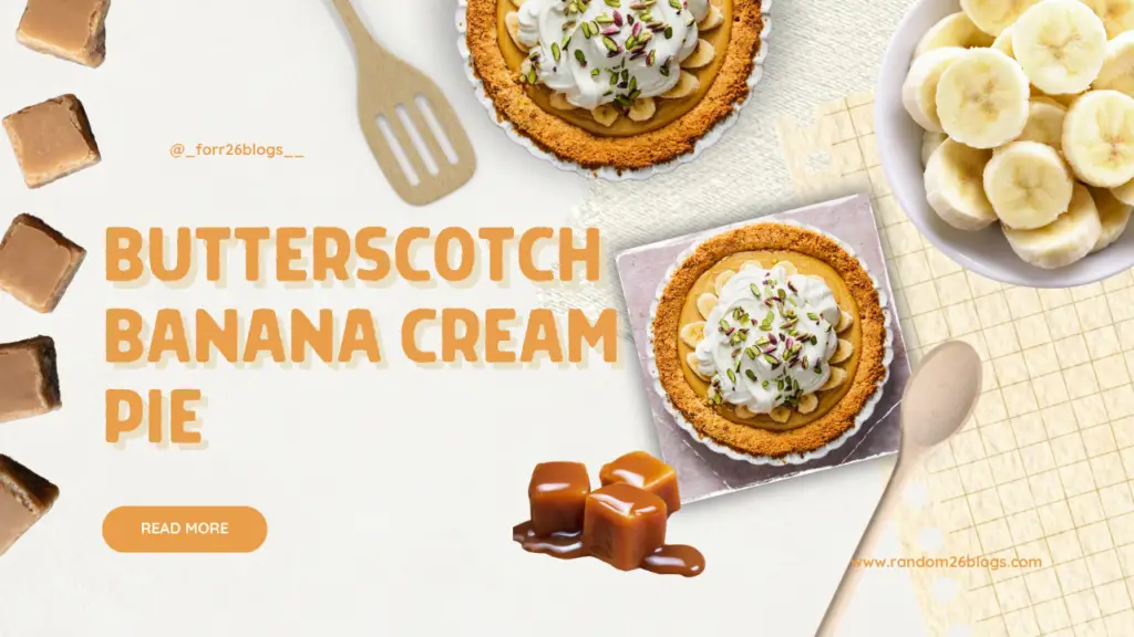 Butterscotch Banana Cream Pie