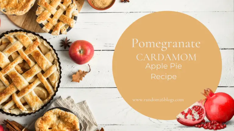 Pomegranate Cardamom Apple Pie Recipe