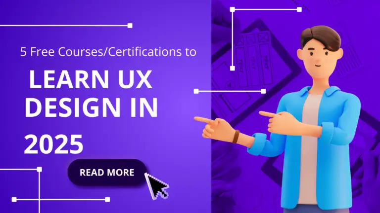5 Free CoursesCertifications to Learn UX Design in 2025