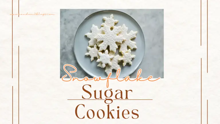 Snowflake Sugar Cookies