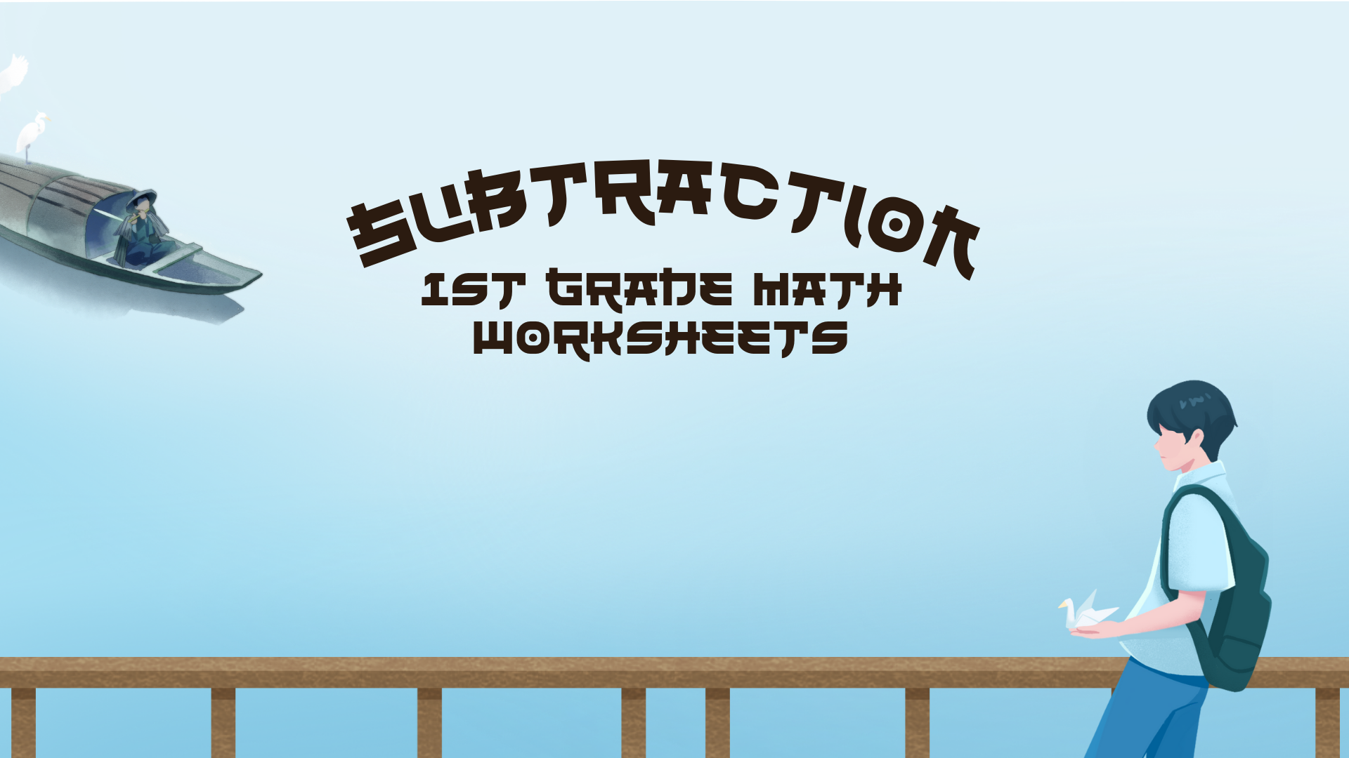 1st Grade Math Worksheets: Subtraction