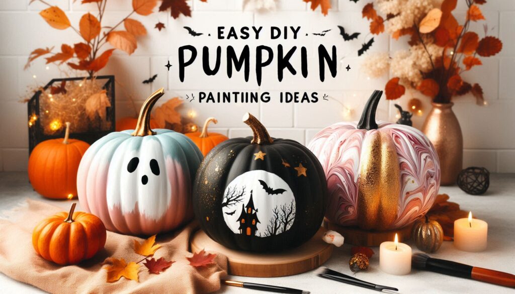 Easy DIY Pumpkin Painting Ideas for a Festive Fall