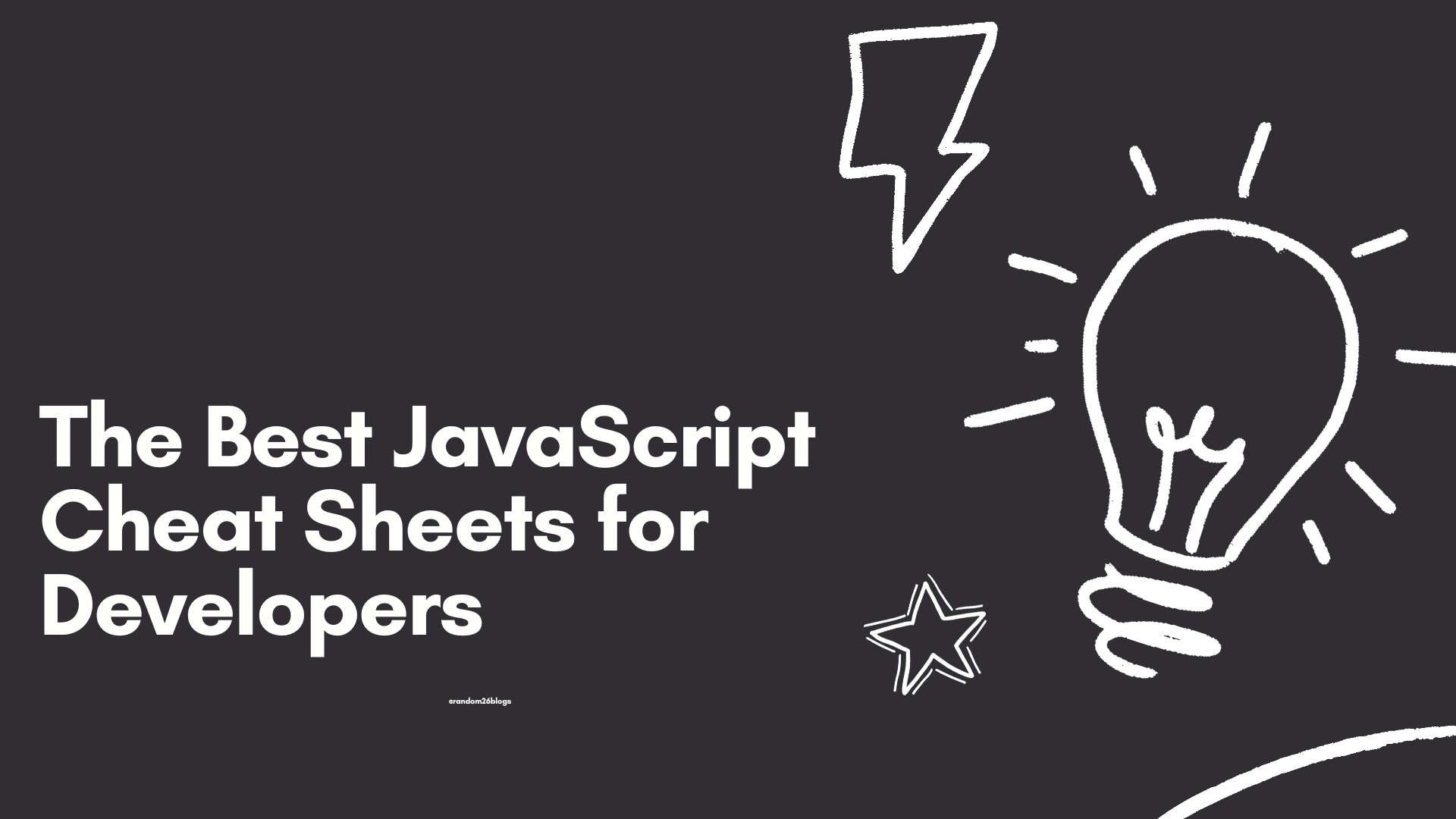 The Best JavaScript Cheat Sheets for Developers