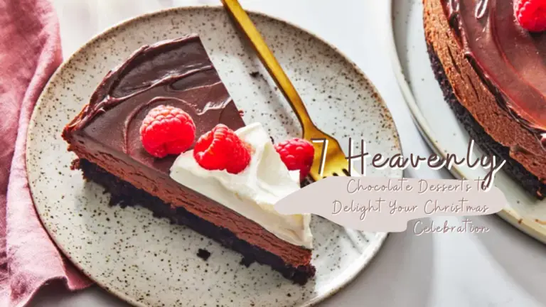 Chocolate Desserts for Your Christmas Feast (1)