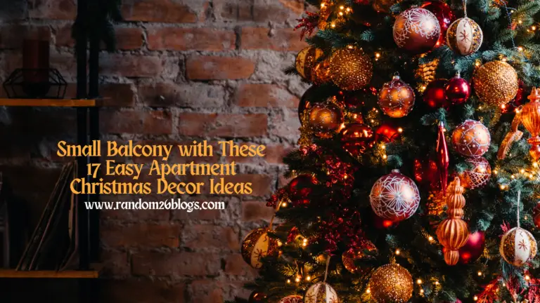Small-Balcony-with-These-17-Easy-Apartment-Christmas-Decor-Ideas