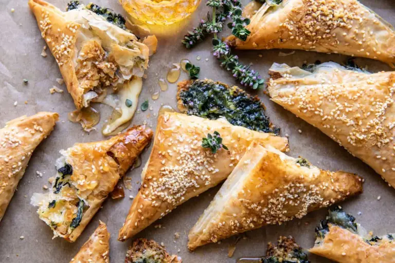 Spinach and Brie Triangles: The Perfect Winter Evening Appetizer