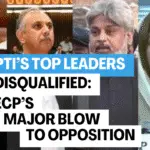 PTI’s Top Leaders Disqualified: ECP’s Major Blow to Opposition