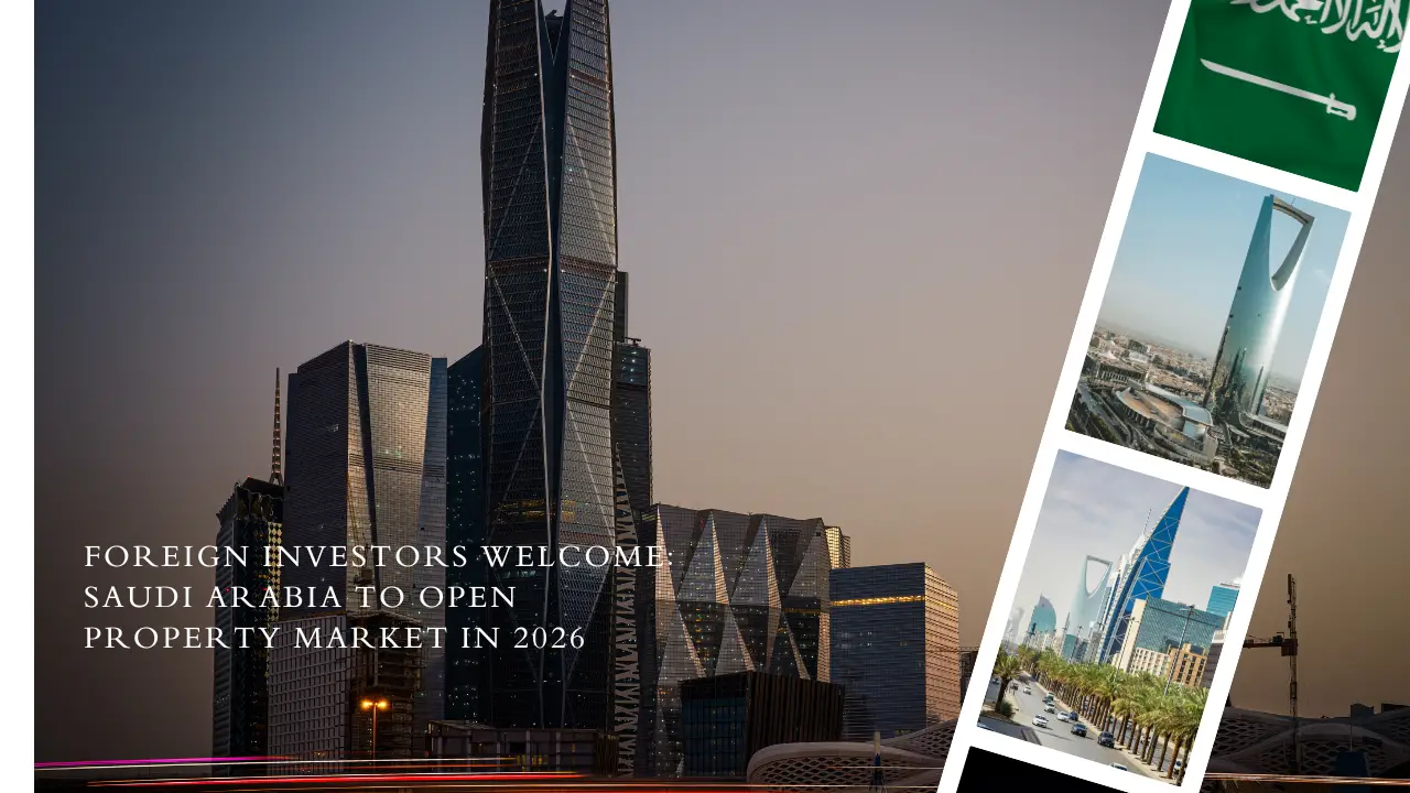 Saudi Arabia Opens Property Market to Foreigners by 2026