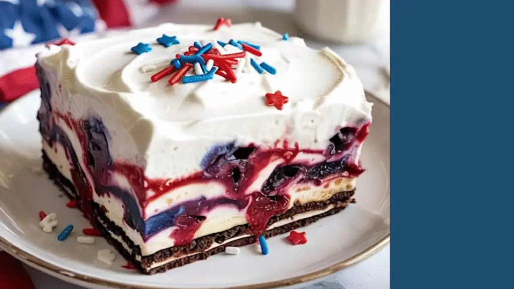 Patriotic Lasagna Dessert (2)