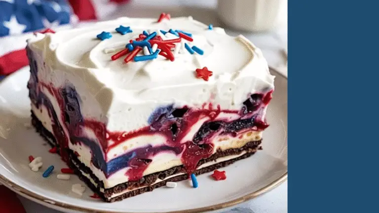 Patriotic Lasagna Dessert (2)