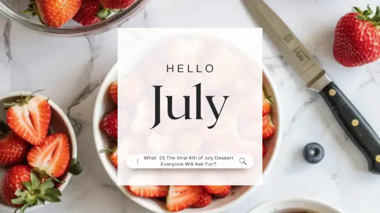 Viral 4th of July dessert - patriotic red, white and blue trifle cups with layered whipped cream, fresh berries and pound cake - the no-bake summer dessert everyone wants for Independence Day parties