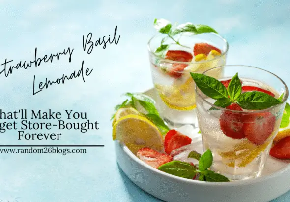 Strawberry Basil Lemonade