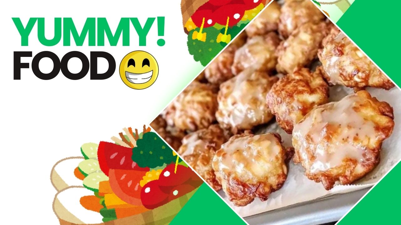 Old-Fashioned Glazed Apple Fritters Recipe