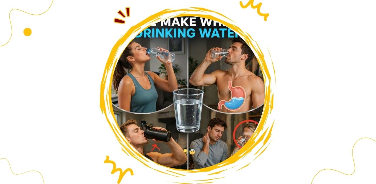 5 Common Mistakes We Make When Drinking Water
